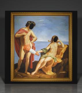 Banksy - Bacchus At The Seaside