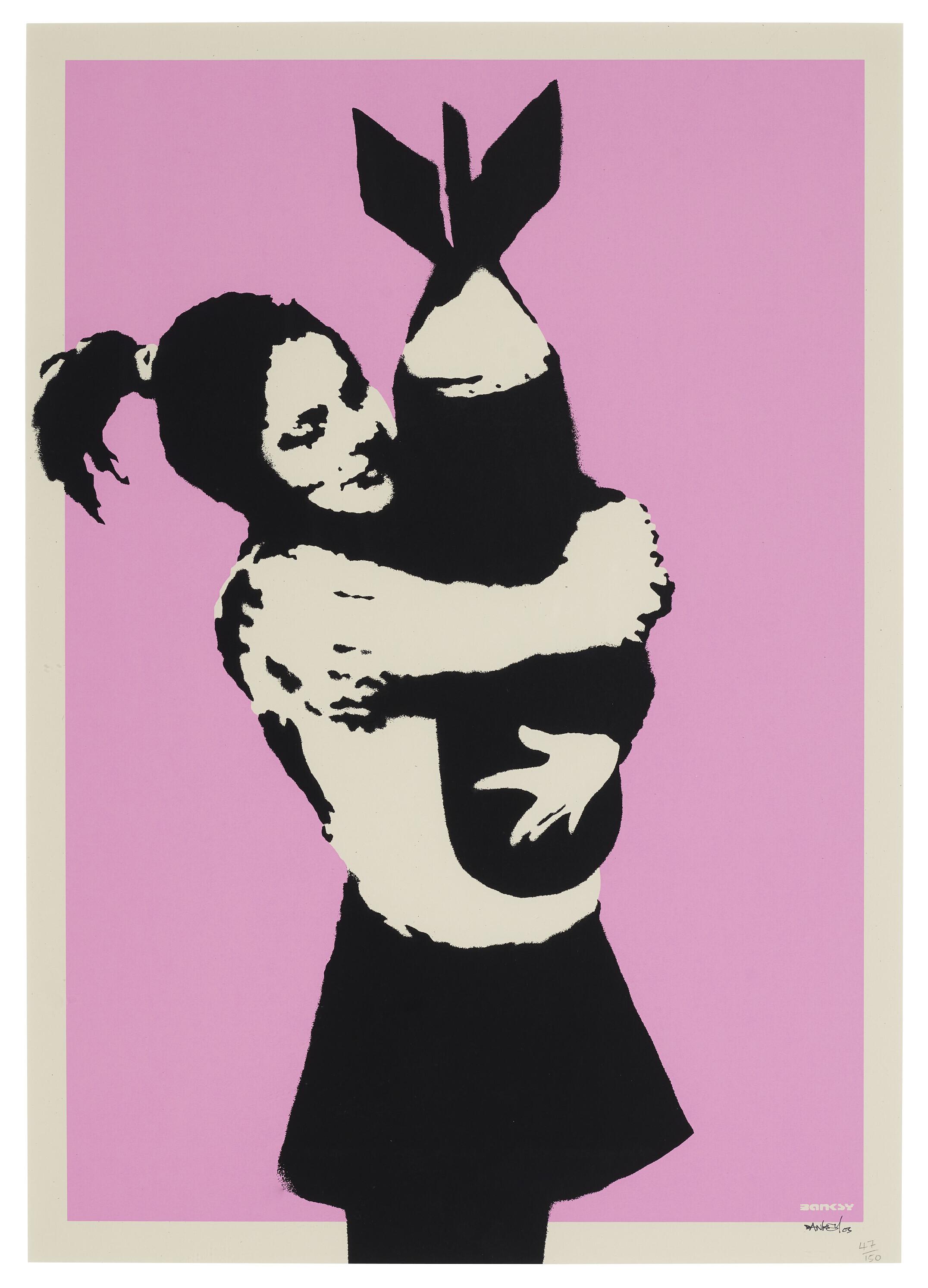 Banksy - Bomb Hugger (Bomb Love)