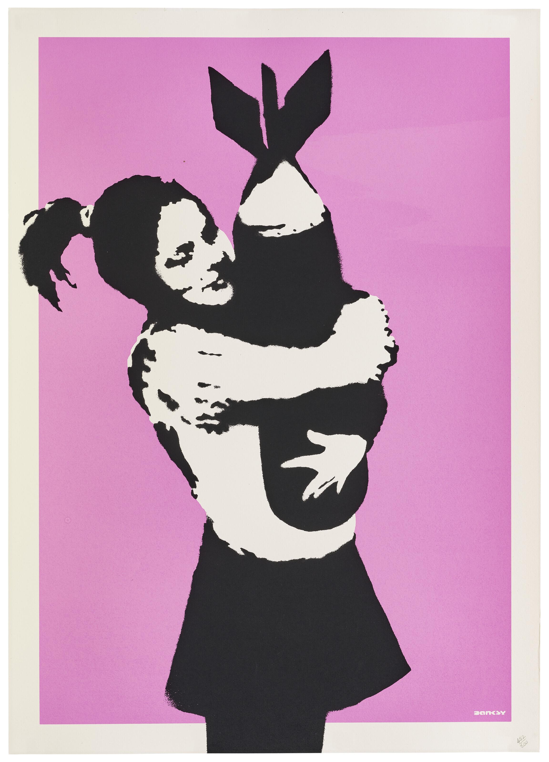 Banksy - Bomb Hugger (Bomb Love)