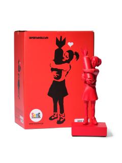 Banksy - Bomb Hugger (Red)
