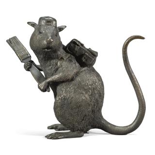 Banksy - Bronze Rat
