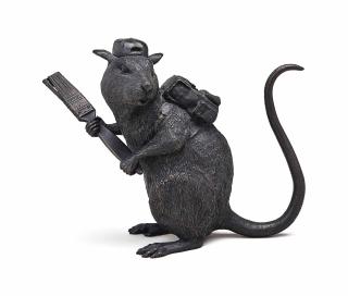 Banksy - Bronze Rat