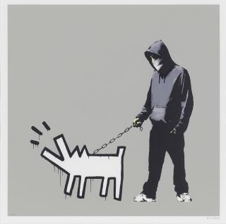 Banksy - Choose your Weapon - Queue Jumping Grey