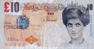 Banksy - Di faced tenner (ten pounds)