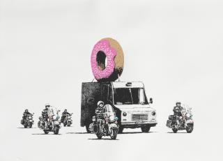 Banksy - Donuts (Strawberry)
