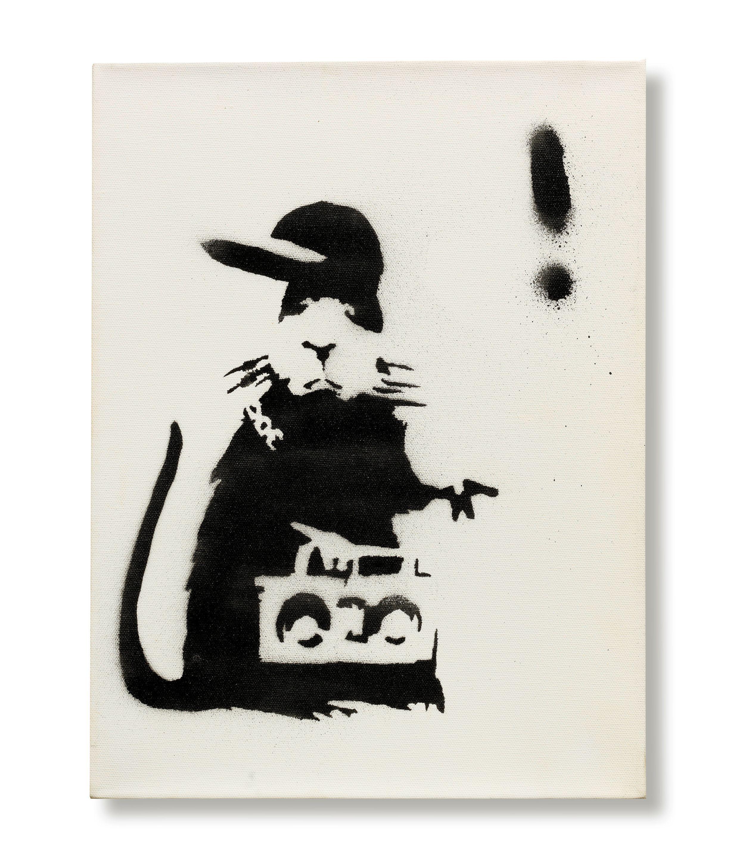 Banksy - Exclamation Rat