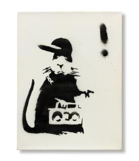 Banksy - Exclamation Rat