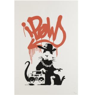 Banksy - Gangster Rat