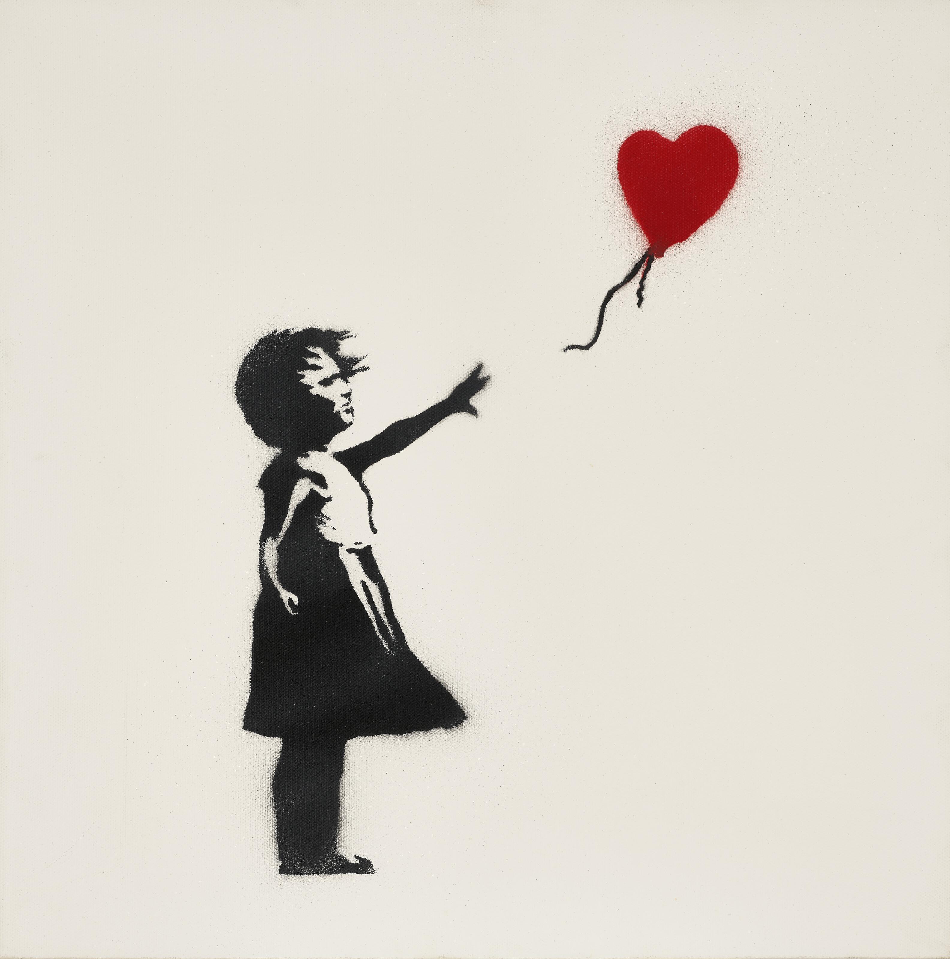 Banksy - Girl and Balloon