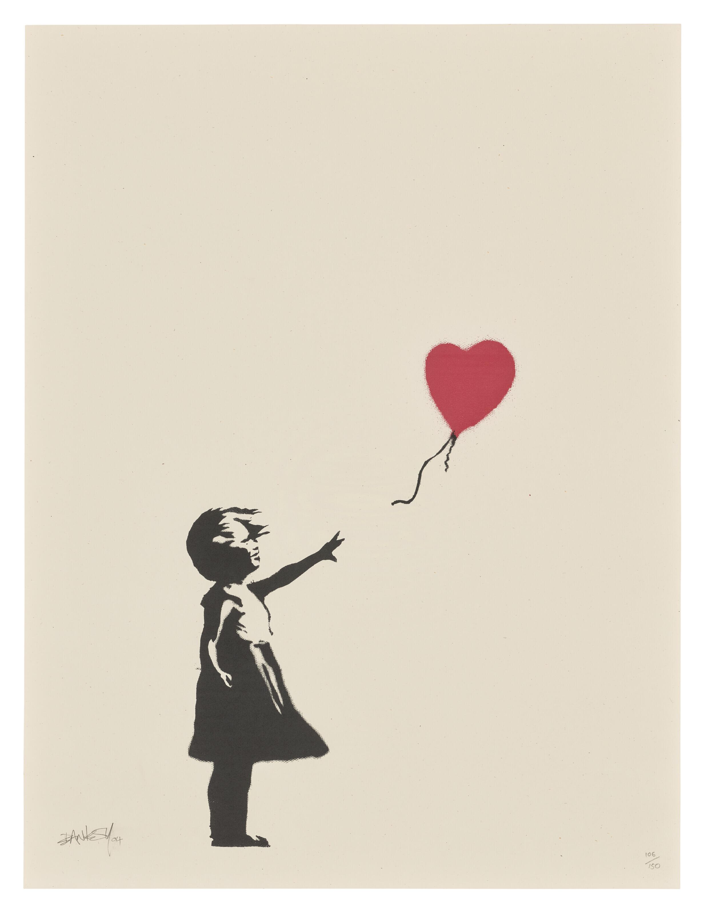 Banksy - Girl with Balloon