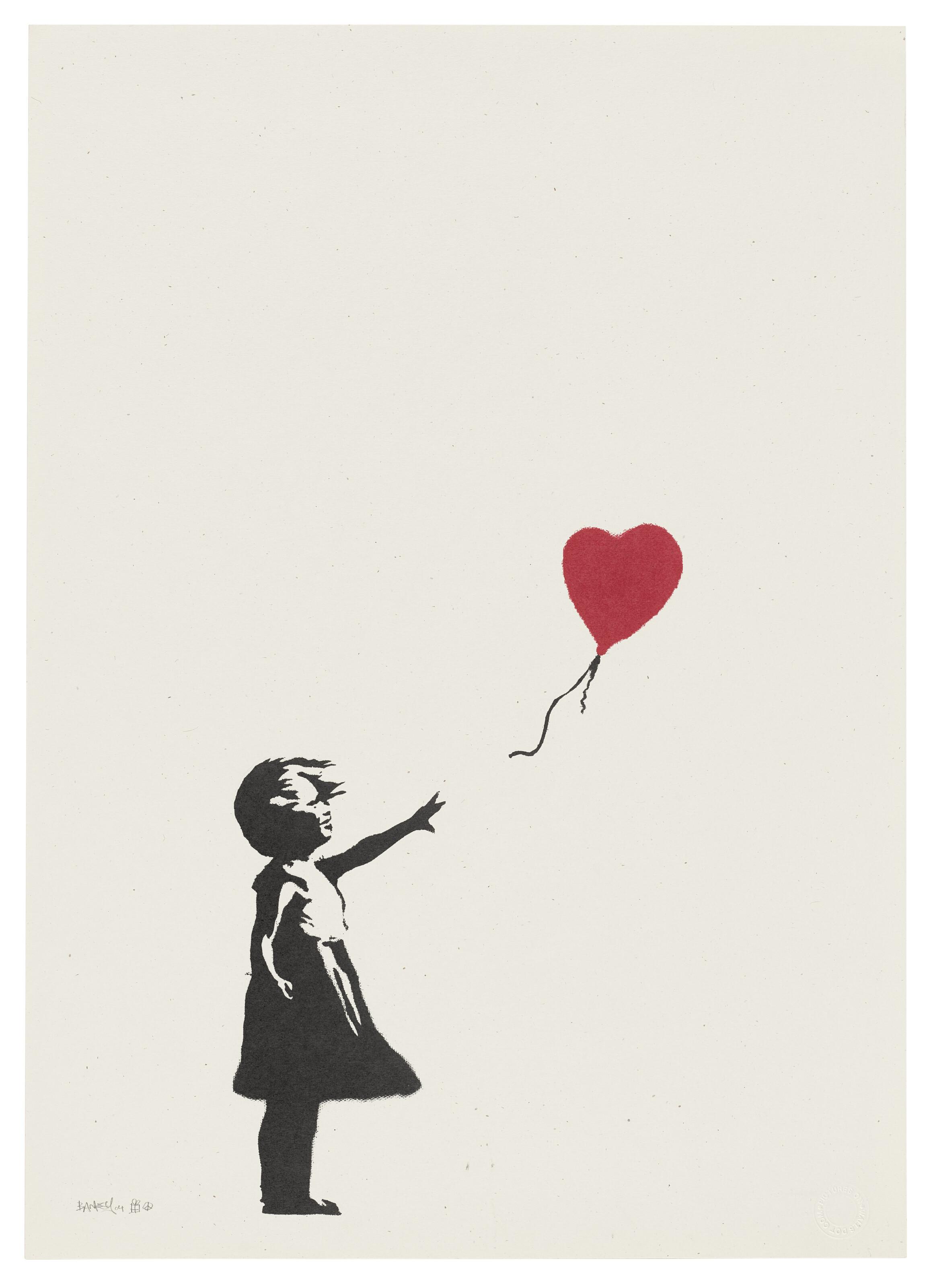 Banksy - Girl with Balloon