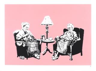 Banksy - Grannies (LA Edition)