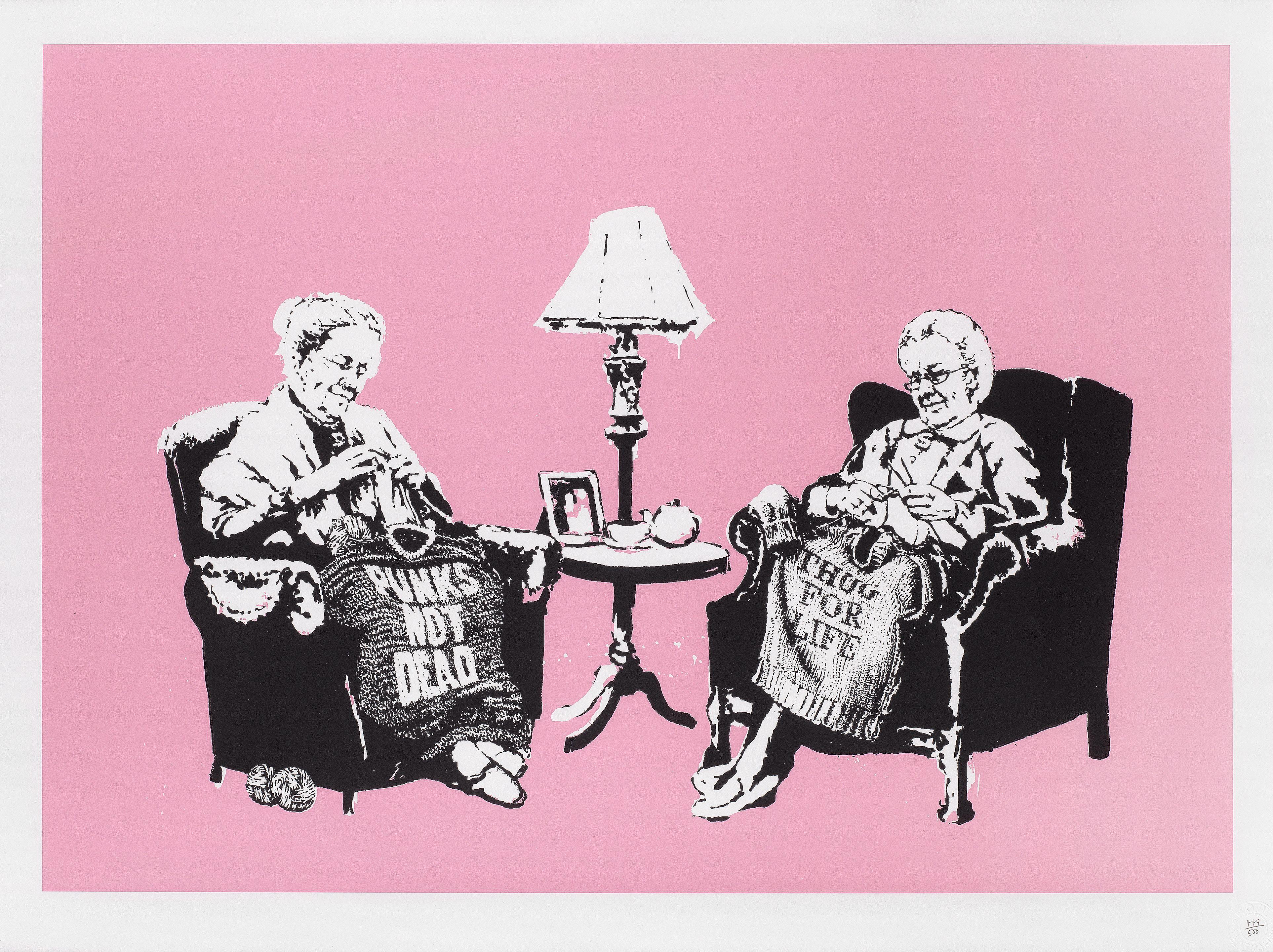 Banksy - Grannies