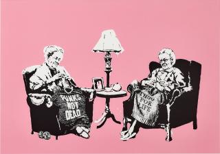 Banksy - Grannies