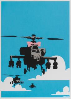 Banksy - Happy Chopper