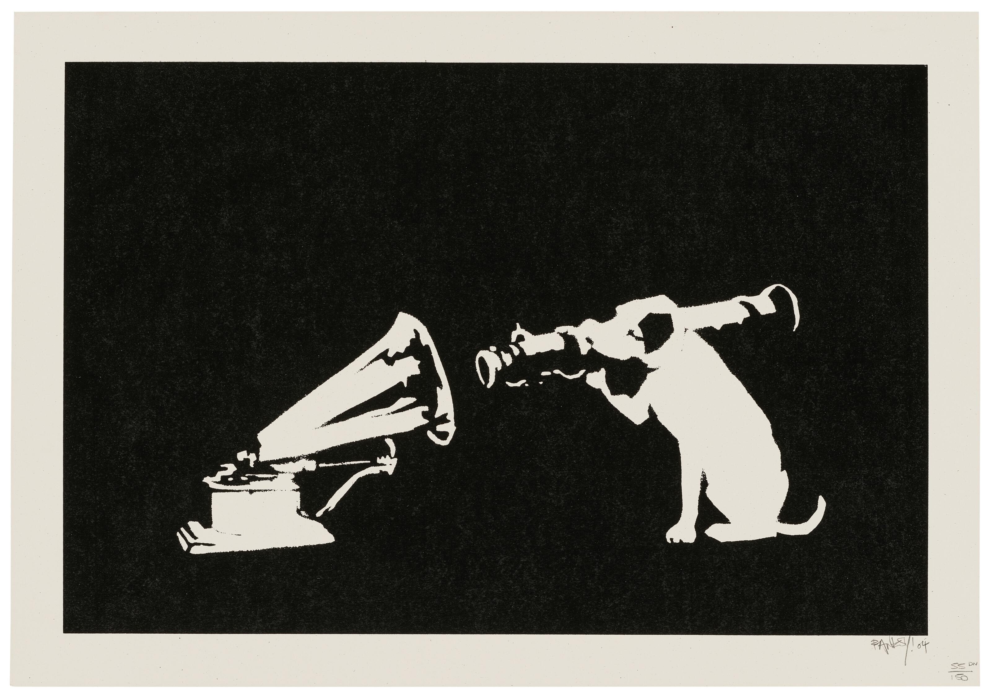 Banksy - HMV Dog