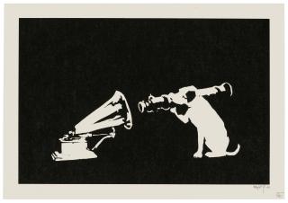 Banksy - HMV Dog