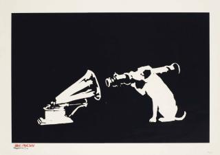 Banksy - HMV Dog