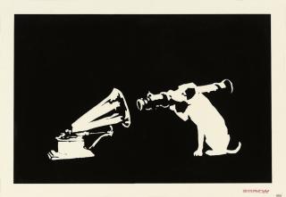 Banksy - HMV Dog