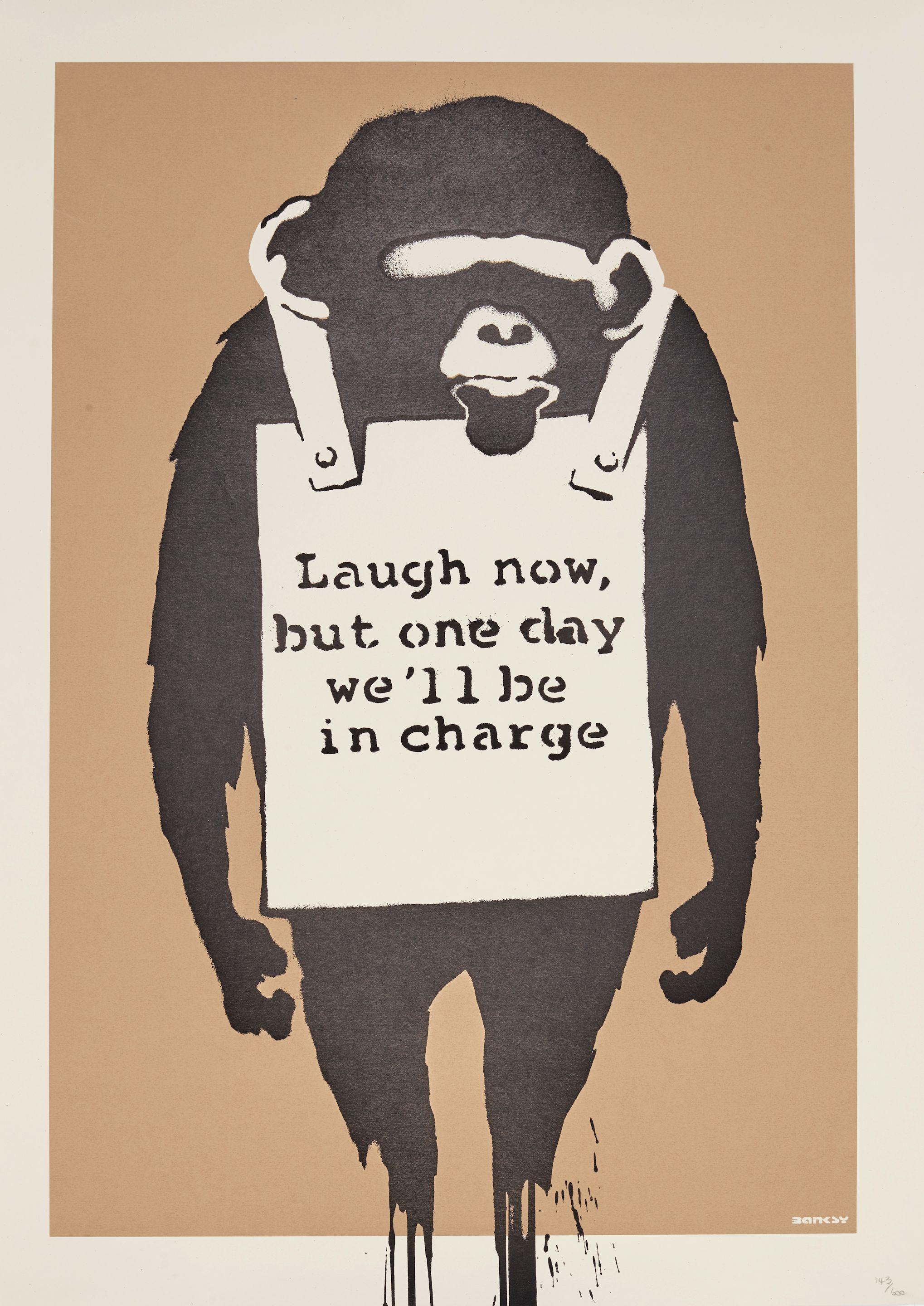 Banksy - Laugh Now