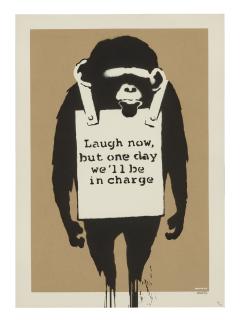 Banksy - Laugh Now