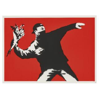 Banksy - Love is in the Air