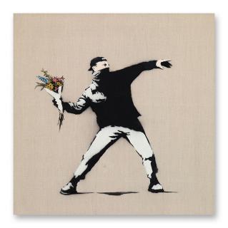 Banksy - Love is in the Air