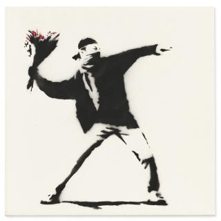 Banksy - Love is in the Air