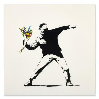 Banksy - Love is in the Air