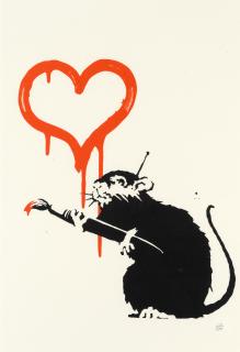 Banksy - Love Rat
