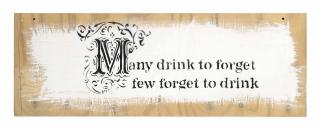Banksy - Many drink to forget…