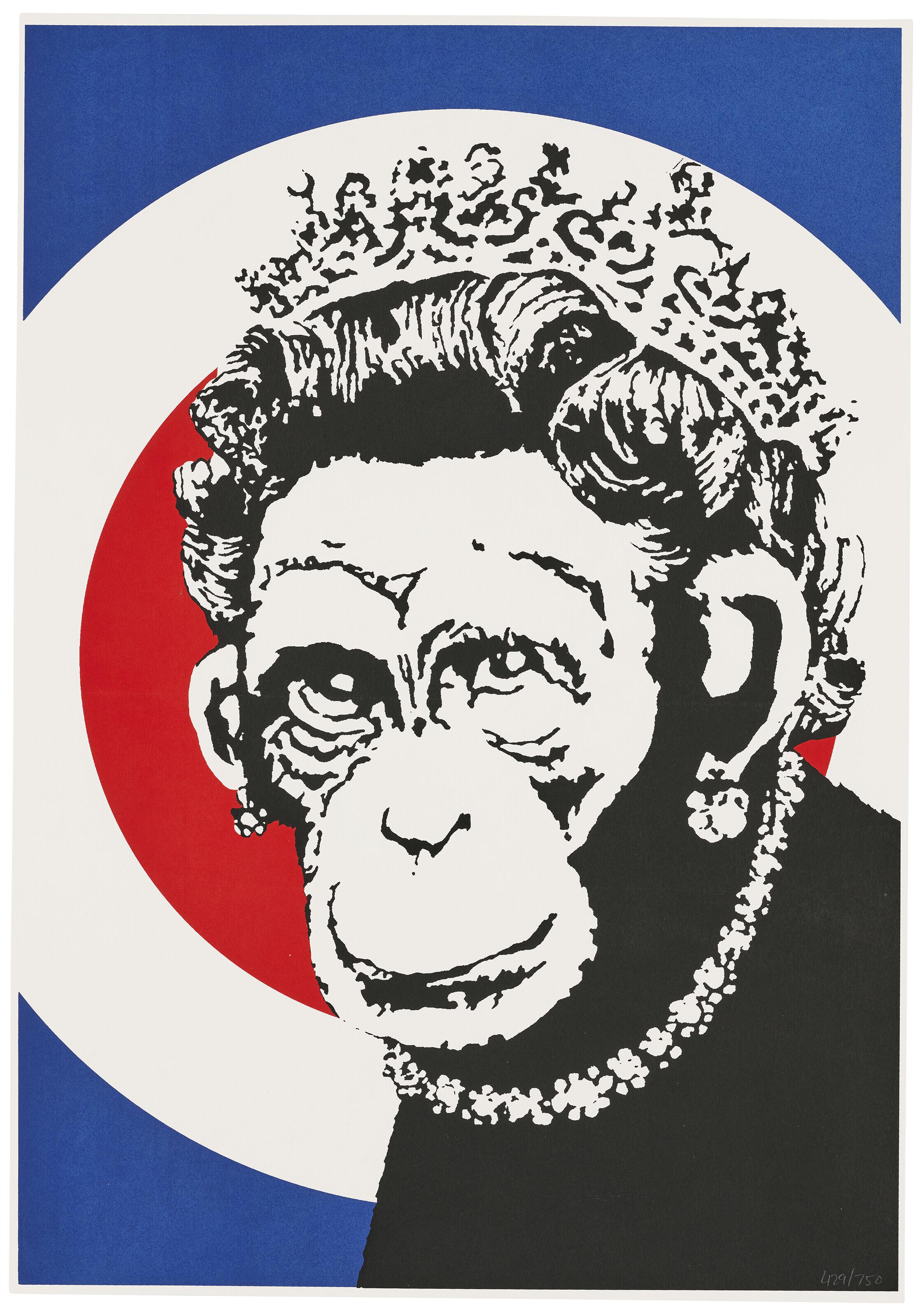 Banksy - Monkey Queen