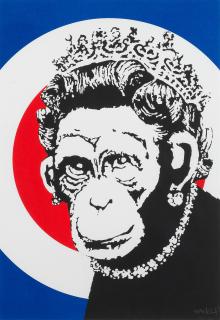 Banksy - Monkey Queen