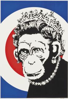 Banksy - Monkey Queen