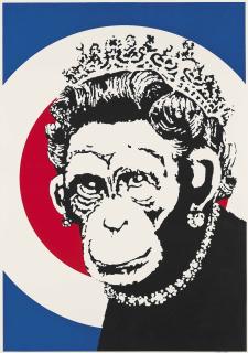 Banksy - Monkey Queen