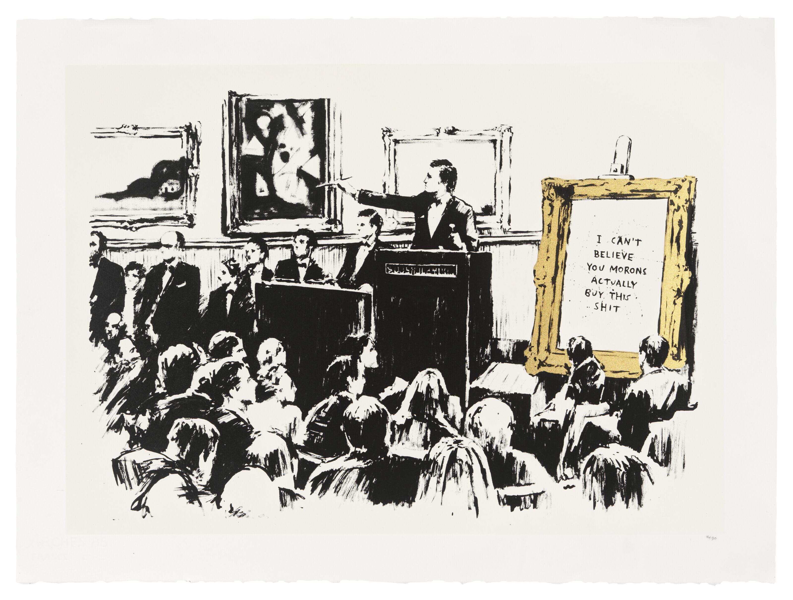 Banksy - Morons (LA Edition)