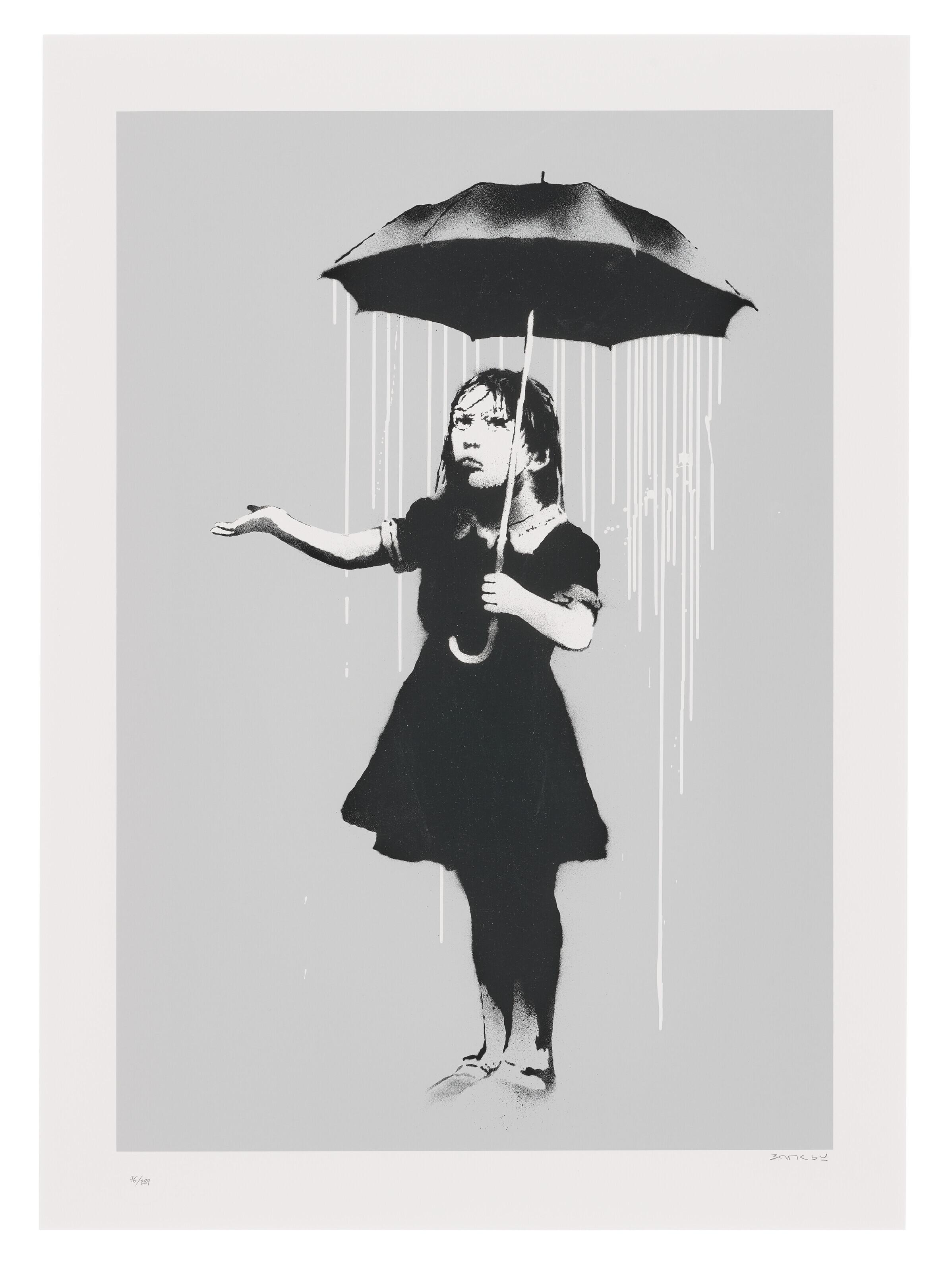 Banksy - NOLA (White)