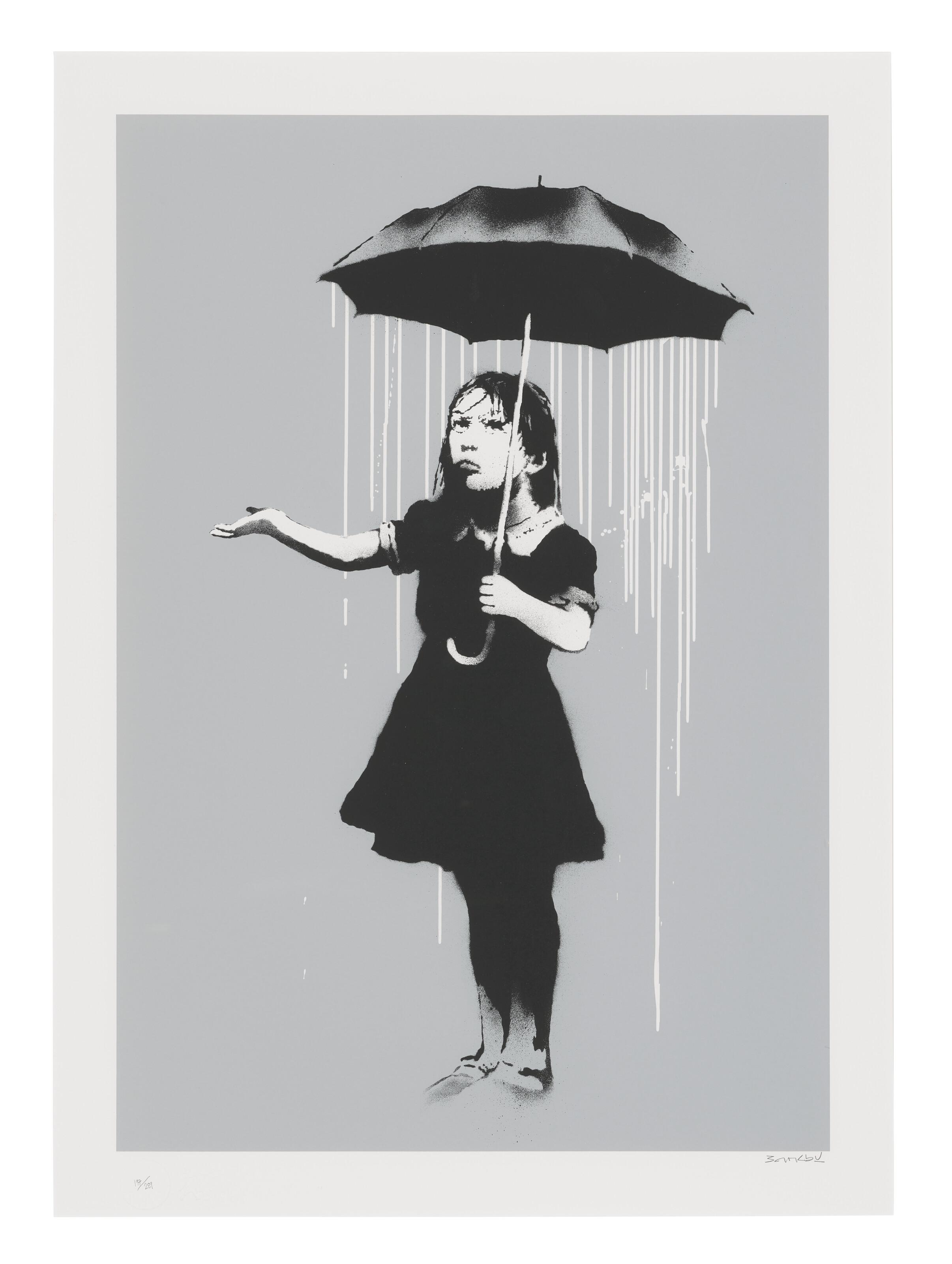 Banksy - NOLA (White)