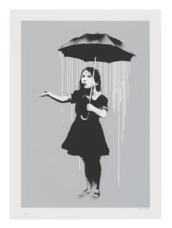 Banksy - NOLA (White)