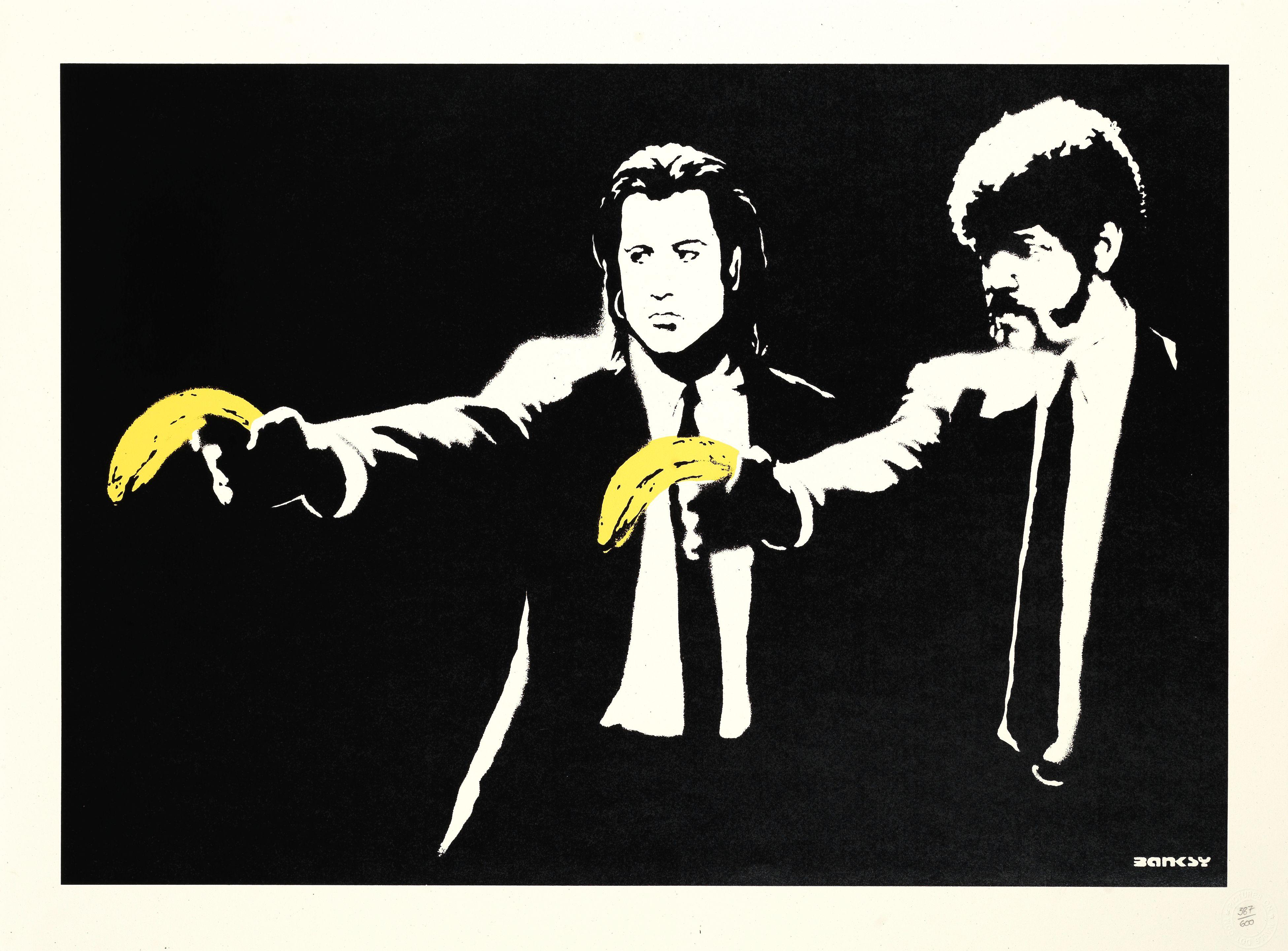 Banksy - Pulp Fiction, 2004