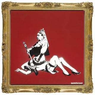 Banksy - Queen Victoria