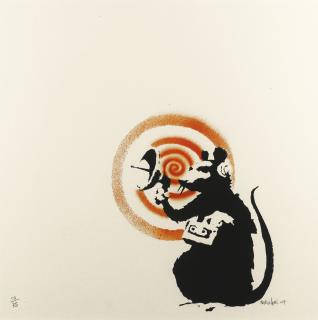 Banksy - Radar Rat