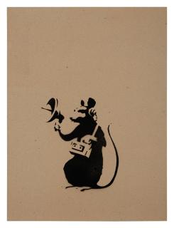 Banksy - Radar Rat
