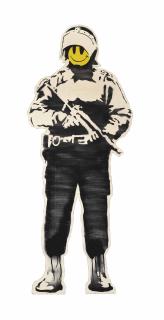 Banksy - Smiling Copper