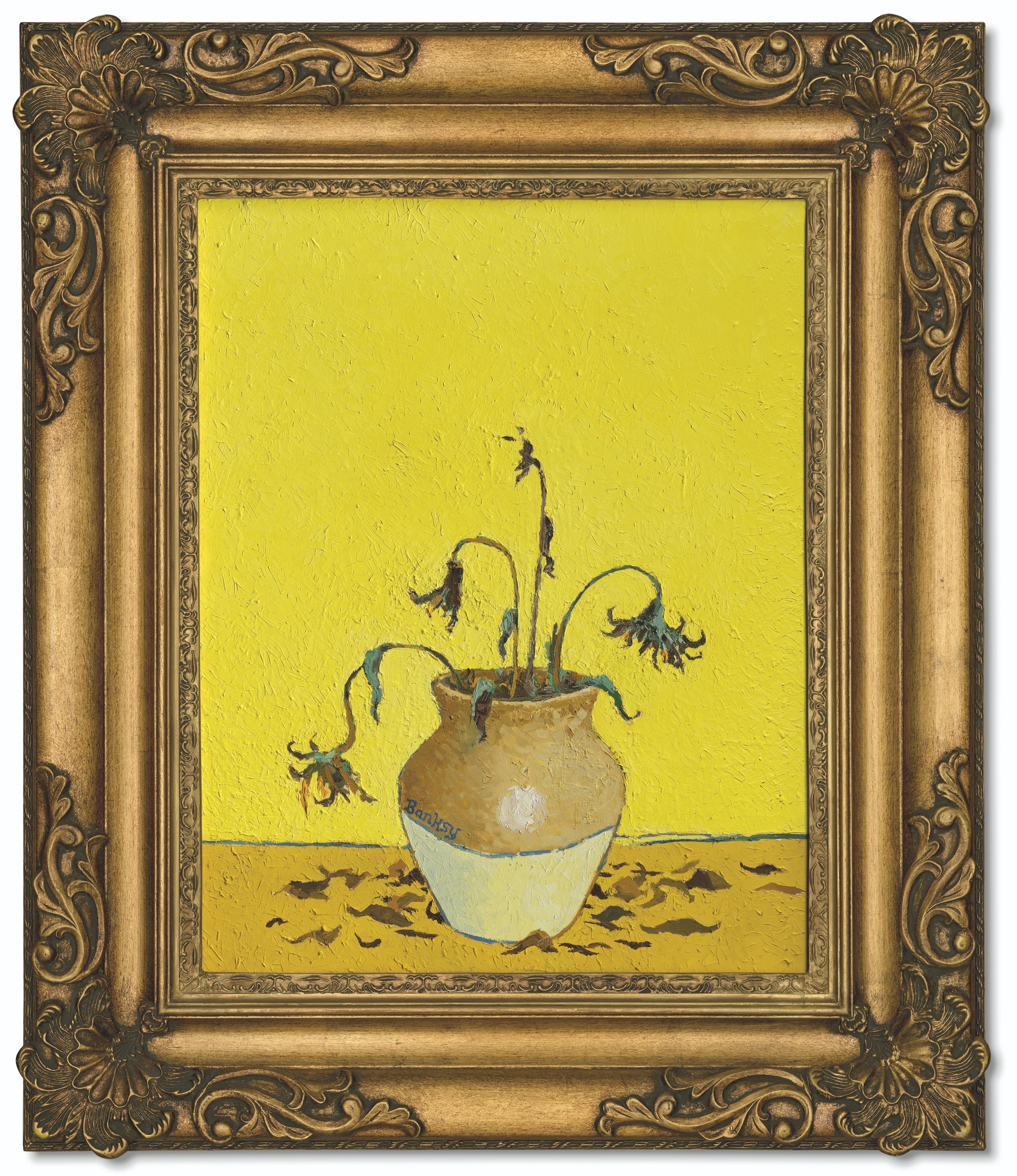 Banksy - Sunflowers from Petrol Station