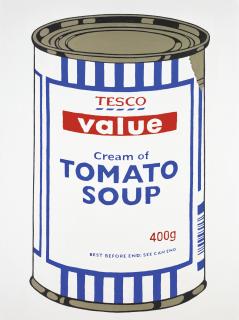 Banksy - Tesco Value Soup Can