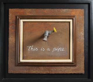 Banksy - This is a Pipe
