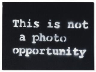 Banksy - This Is Not A Photo Opportunity CP/16