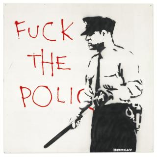 Banksy - Untitled (Fuck The Police)