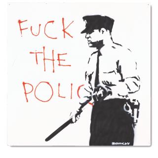 Banksy - Untitled (Fuck the Police)
